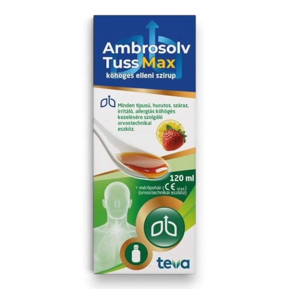 Ambrosolv Tuss Max köhögés elleni szirup 120ml