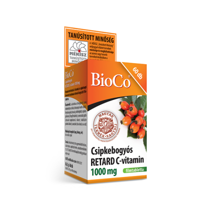 BioCo Csipkebogyós retard C-vitamin 1000mg 60 db