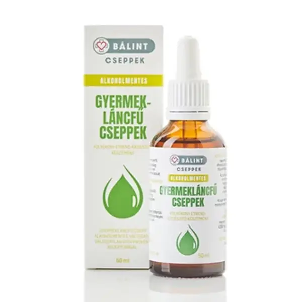 Herbarium BÁLINT CSEPPEK Alkoholmentes Gyermekláncfű csepp 30ml