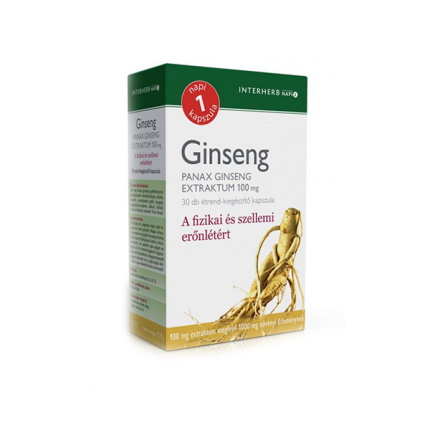 Interherb Ginseng Extraktum kapszula 30x