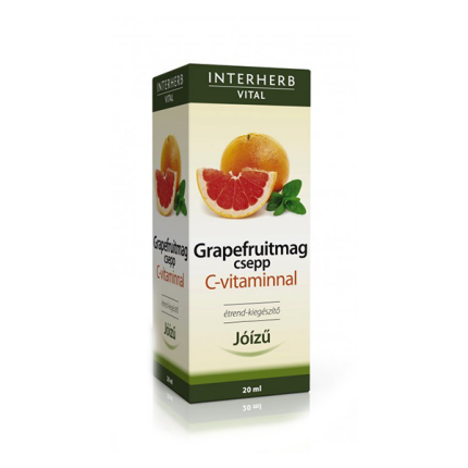 Interherb Vital Grapefruitmag csepp C-vitaminnal 20ml