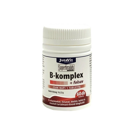 Jutavit B-komplex vitamin tabletta 60x