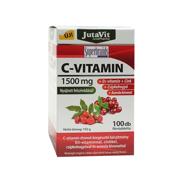 Jutavit C-vitamin 1500mg tabletta 100x