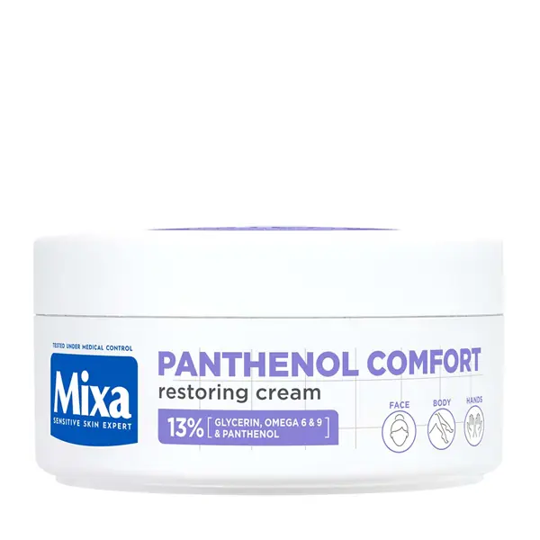 MIXA Panthenol Comfort nyugtató testápoló nagyon érzékeny bőrre 150 ml
