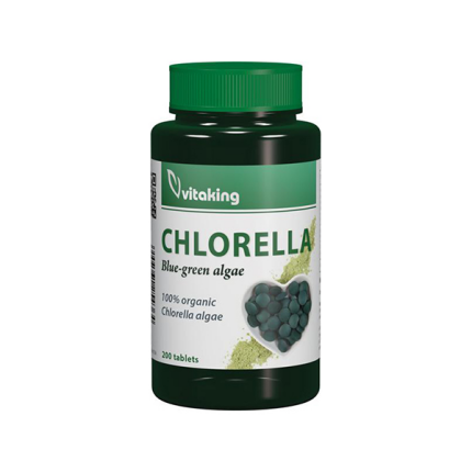 Vitaking Chlorella alga tabletta 200x