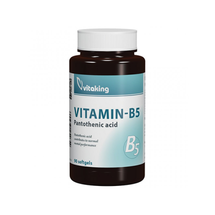 Vitaking Pantoténsav B5-vitamin gélkapszula 90x