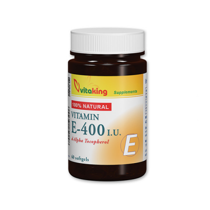 Vitaking Természetes E-400 vitamin gélkapszula 60x
