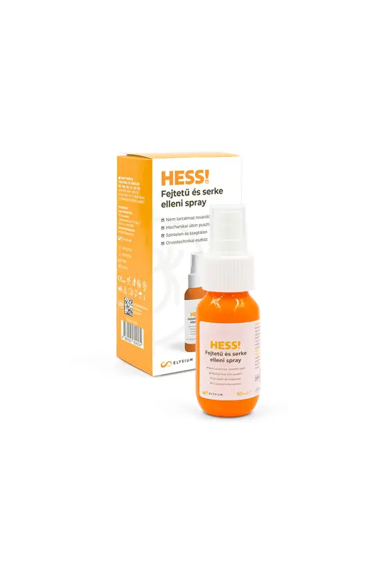 elysium hess fejtetű és serke spray 50ml